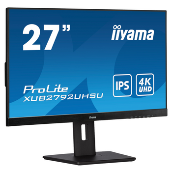 Monitor IPS LED iiyama ProLite XUB2792UHSU-B5 27" 4K obrotowy hub USB