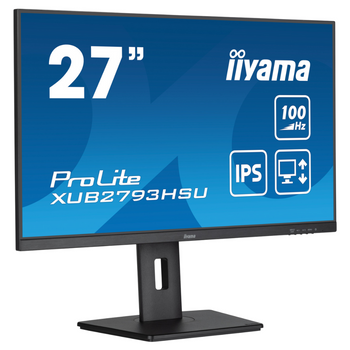 Monitor IPS LED iiyama ProLite XUB2793HSU-B6 27" obrotowy hub USB