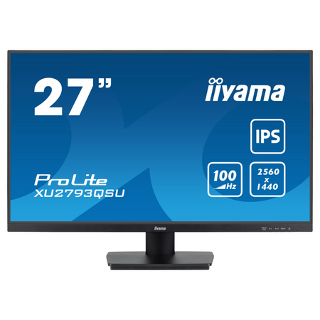 Monitor IPS LED iiyama ProLite XU2793QSU-B6 27" WQHD hub USB