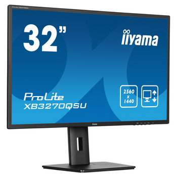 Monitor IPS LED iiyama ProLite XB3270QSU-B1 32" WQHD obrotowy