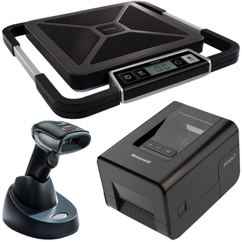 Zestaw na stanowisko pakowania waga drukarka etykiet skaner Baselinker