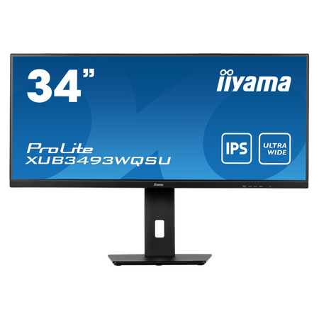 Monitor IPS LED iiyama ProLite XUB3493WQSU-B5 34" czarny