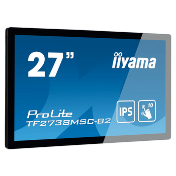 Monitor dotykowy do zabudowy IPS iiyama ProLite TF2738MSC-B2 27" czarny