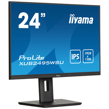 Monitor IPS iiyama ProLite XUB2495WSU-B7 24" 16:10 czarny