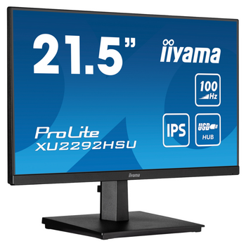 Monitor IPS LED iiyama ProLite XU2292HSU-B6 22" hub USB