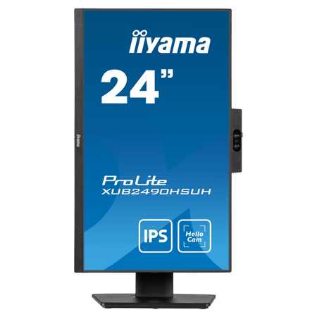 Monitor IPS LED iiyama ProLite XUB2490HSUH-B1 24" obrotowy kamerka mikrofon