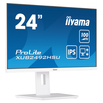 Monitor IPS LED iiyama ProLite XUB2492HSU-W6 24" obrotowy hub USB