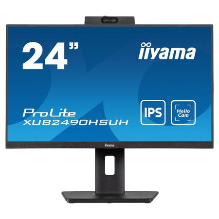 Monitor IPS LED iiyama ProLite XUB2490HSUH-B1 24" obrotowy kamerka mikrofon