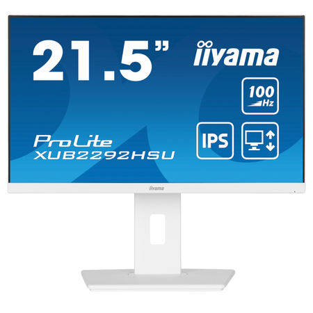 Monitor IPS LED iiyama ProLite XUB2292HSU-W6 22" obrotowy hub USB