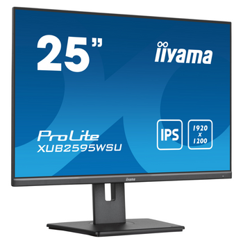 Monitor IPS iiyama ProLite XUB2595WSU-B5 25" 16:10 obrotowy