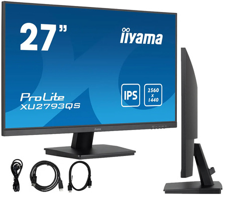 Monitor IPS LED iiyama ProLite XU2793QS-B6 27" WQHD