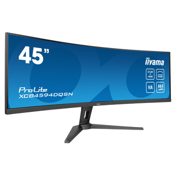 Monitor VA LED iiyama ProLite XCB4594DQSN-B1 45" zakrzywiony stacja dokująca